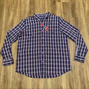 NWT Chaps Plaid Button Down Shirt
